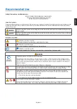 Preview for 5 page of NEC AccuSync AS221F User Manual