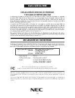 Preview for 74 page of NEC AccuSync LCD174WXM User Manual