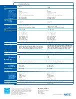 Preview for 2 page of NEC AccuSync LCD19V Brochure & Specs