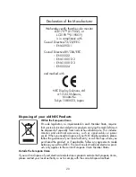 Предварительный просмотр 22 страницы NEC AccuSync LCD19V User Manual