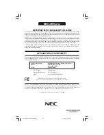 Preview for 44 page of NEC AccuSync LCD200VX User Manual