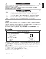 Preview for 2 page of NEC AccuSync LCD224WM User Manual