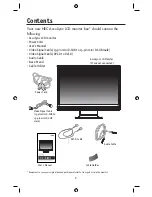 Preview for 4 page of NEC AccuSync LCD22WMGX, AccuSync LCD24WMCX User Manual