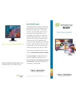 NEC AccuSync LCD3000 Brochure preview