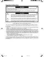 Preview for 2 page of NEC AccuSync LCD3000 User Manual