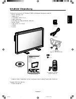 Preview for 45 page of NEC AccuSync LCD3000 User Manual