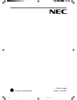 Preview for 174 page of NEC AccuSync LCD3000 User Manual