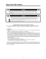 Preview for 3 page of NEC AccuSync LCD4000 User Manual