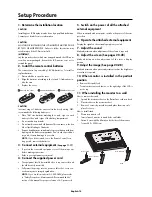 Preview for 14 page of NEC AccuSync LCD4000e User Manual