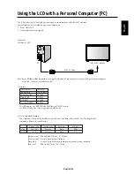 Preview for 33 page of NEC AccuSync LCD4000e User Manual