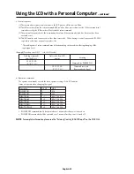 Preview for 34 page of NEC AccuSync LCD4000e User Manual