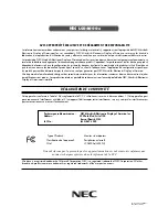 Preview for 78 page of NEC AccuSync LCD4000e User Manual