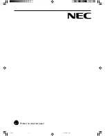 Предварительный просмотр 98 страницы NEC AccuSync LCD51VM User Manual