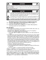 Preview for 3 page of NEC AccuSync LCD52V User Manual