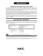 Preview for 66 page of NEC AccuSync LCD52V User Manual