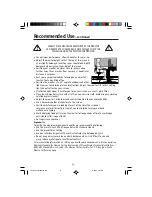 Preview for 15 page of NEC AccuSync LCD5V User Manual