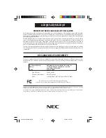 Preview for 44 page of NEC AccuSync LCD5V User Manual