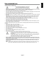 Preview for 10 page of NEC AccuSync LCD71VM User Manual
