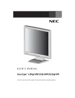 Preview for 4 page of NEC AccuSync LCD72VM User Manual
