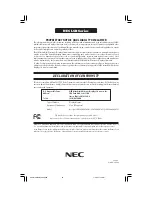 Preview for 27 page of NEC AccuSync LCD72VM User Manual