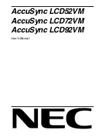 Preview for 28 page of NEC AccuSync LCD72VM User Manual