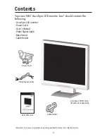 Preview for 4 page of NEC AccuSync LCD72VX User Manual