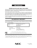 Preview for 74 page of NEC AccuSync LCD72VXM User Manual