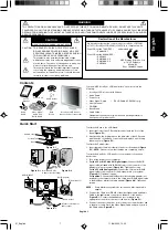 Preview for 3 page of NEC AccuSync LCD72XM User Manual