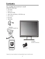 Preview for 4 page of NEC AccuSync LCD73 VXM User Manual