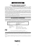 Preview for 78 page of NEC AccuSync LCD73 VXM User Manual