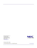 Предварительный просмотр 50 страницы NEC ALM 12V7 s-Series User Manual