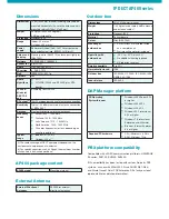 Preview for 3 page of NEC AP400 series Features