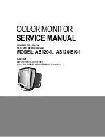 Preview for 1 page of NEC AS120-1 Service Manual