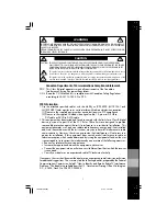 Preview for 3 page of NEC ASLCD92VM-BK User Manual