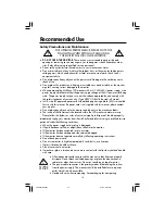Preview for 12 page of NEC ASLCD92VM-BK User Manual