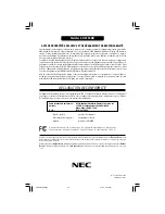 Preview for 47 page of NEC ASLCD92VM-BK User Manual