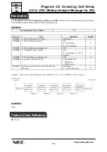 Предварительный просмотр 217 страницы NEC Aspila Topaz Programming Manual
