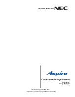 NEC Aspire 16CNFU Manual preview