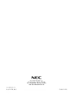 Preview for 256 page of NEC Aspire Series Networking Manual