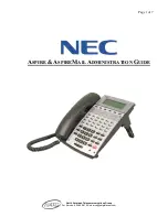 NEC Aspire Administrator'S Manual preview