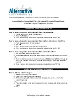 Preview for 1 page of NEC AspireMail User Manual