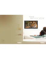 NEC ASPV46-AVT - AccuSync - 46" LCD TV Brochure preview
