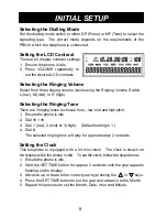 Предварительный просмотр 9 страницы NEC AT-35 User Manual