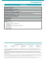 Предварительный просмотр 2 страницы NEC AT21 Specifications