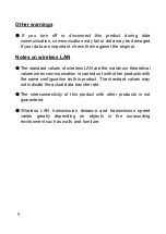 Предварительный просмотр 9 страницы NEC Aterm MR03LN Instruction Manual