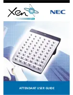 NEC Attendant Xen IPK Attendant User Manual предпросмотр