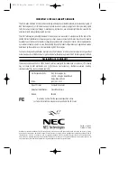 Предварительный просмотр 48 страницы NEC BASEUSB User Manual