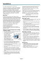 Предварительный просмотр 8 страницы NEC BT421 User Manual