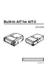 NEC Built-In AIT User Manual preview