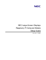 Preview for 1 page of NEC C751Q Setup Manual
